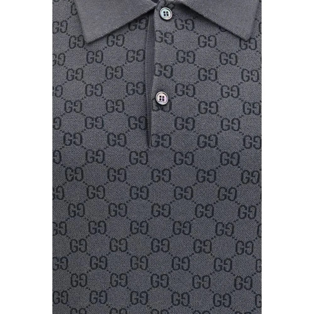 Gucci Gray Lamb Ovis Aries Aries Polo Shirt