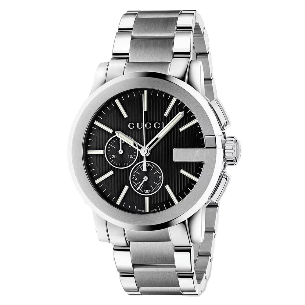 Gucci Gray Stainless Steel Dress Watch