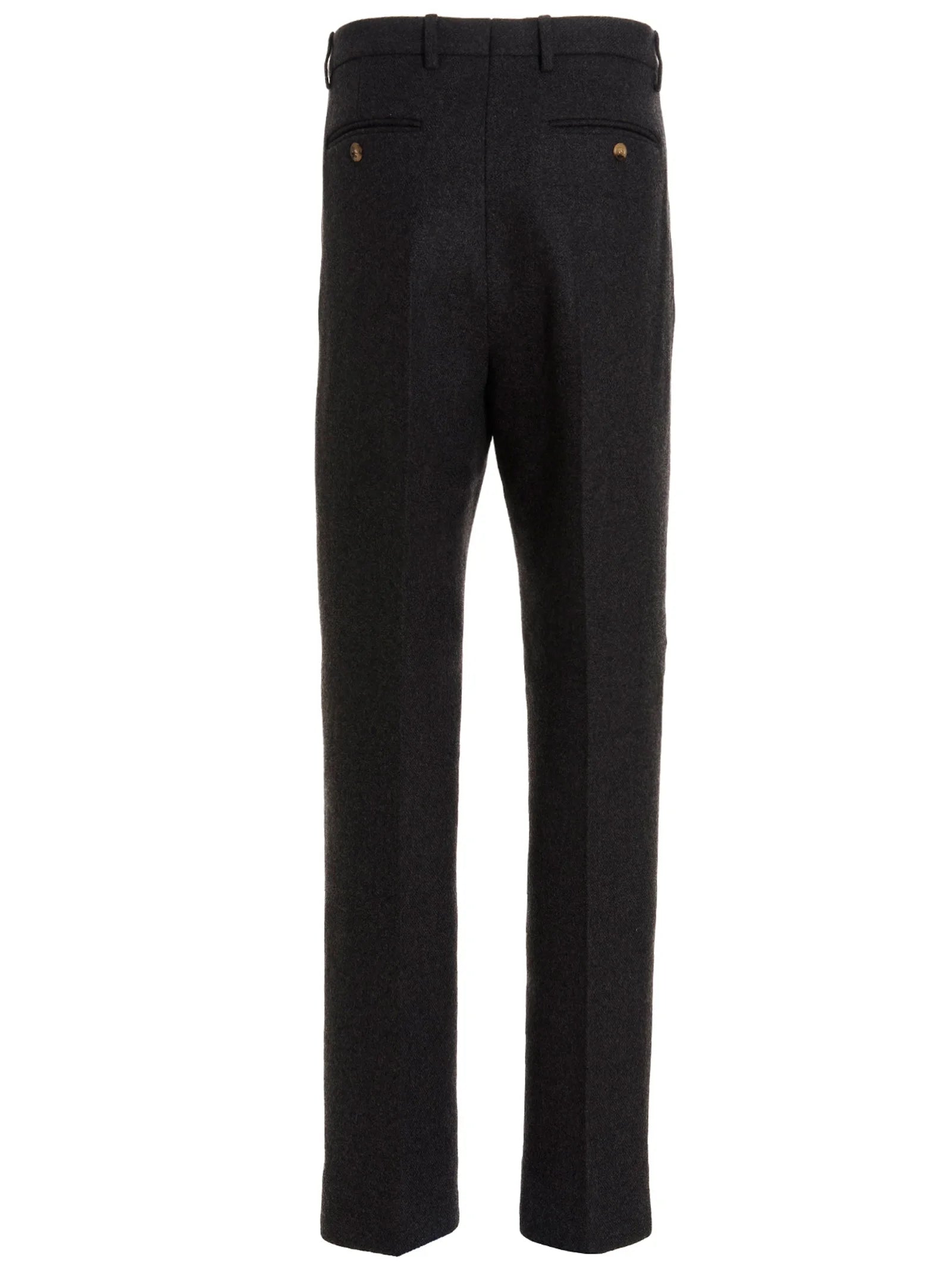 Gucci Gray Wool Dress Pants