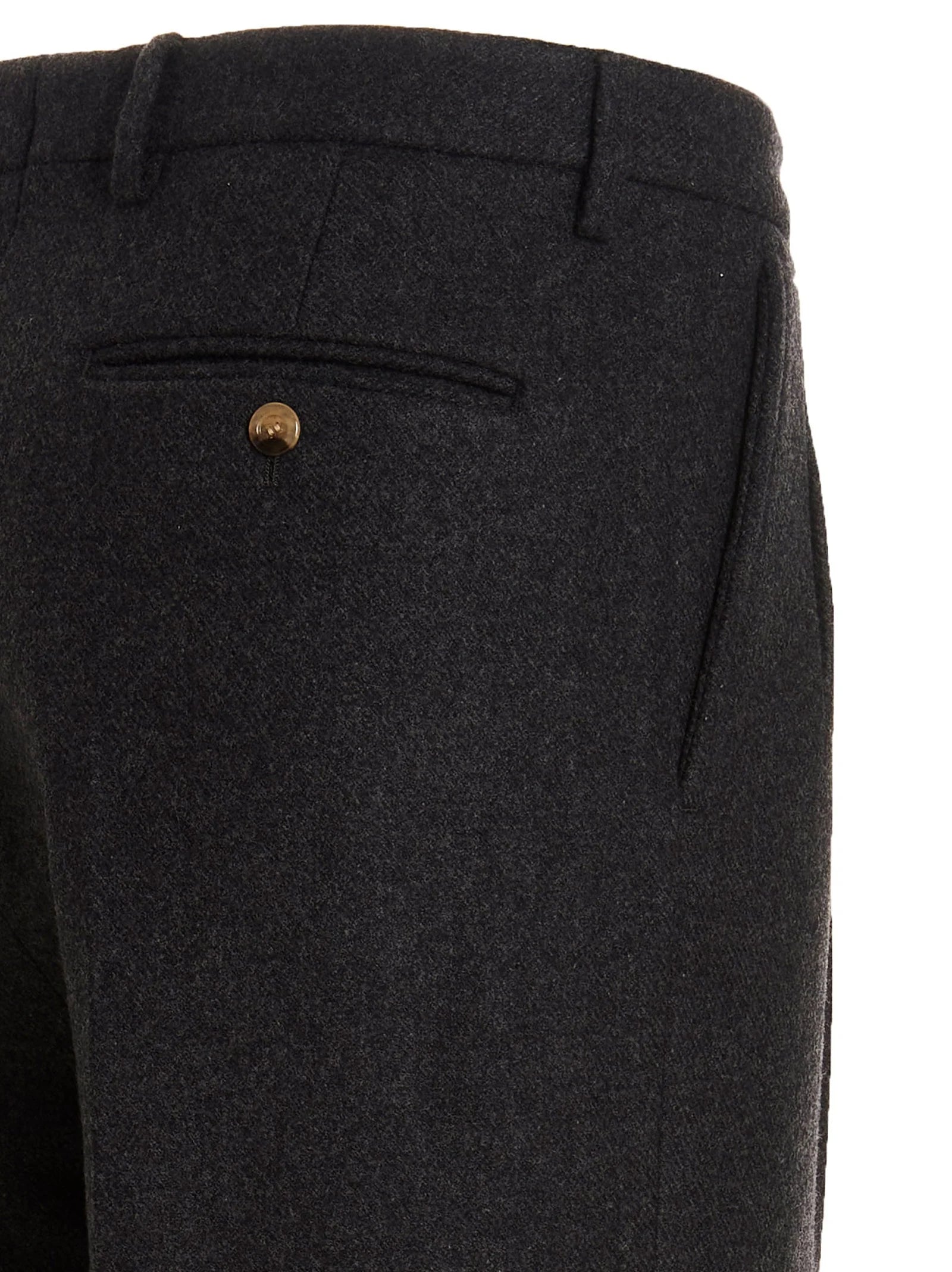 Gucci Gray Wool Dress Pants