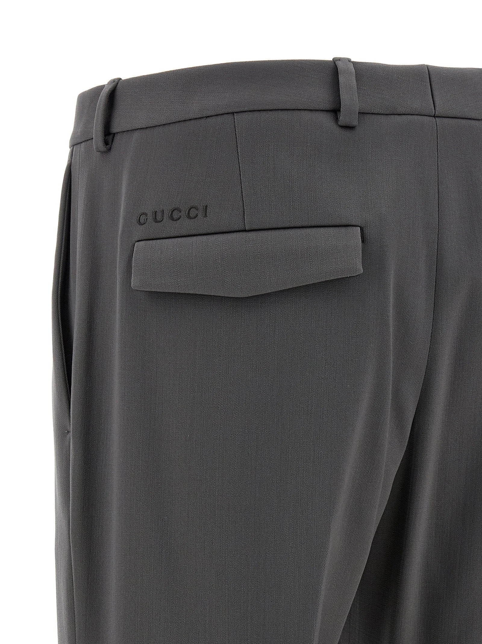 Gucci Gray Wool Dress Pants - IT50 | L