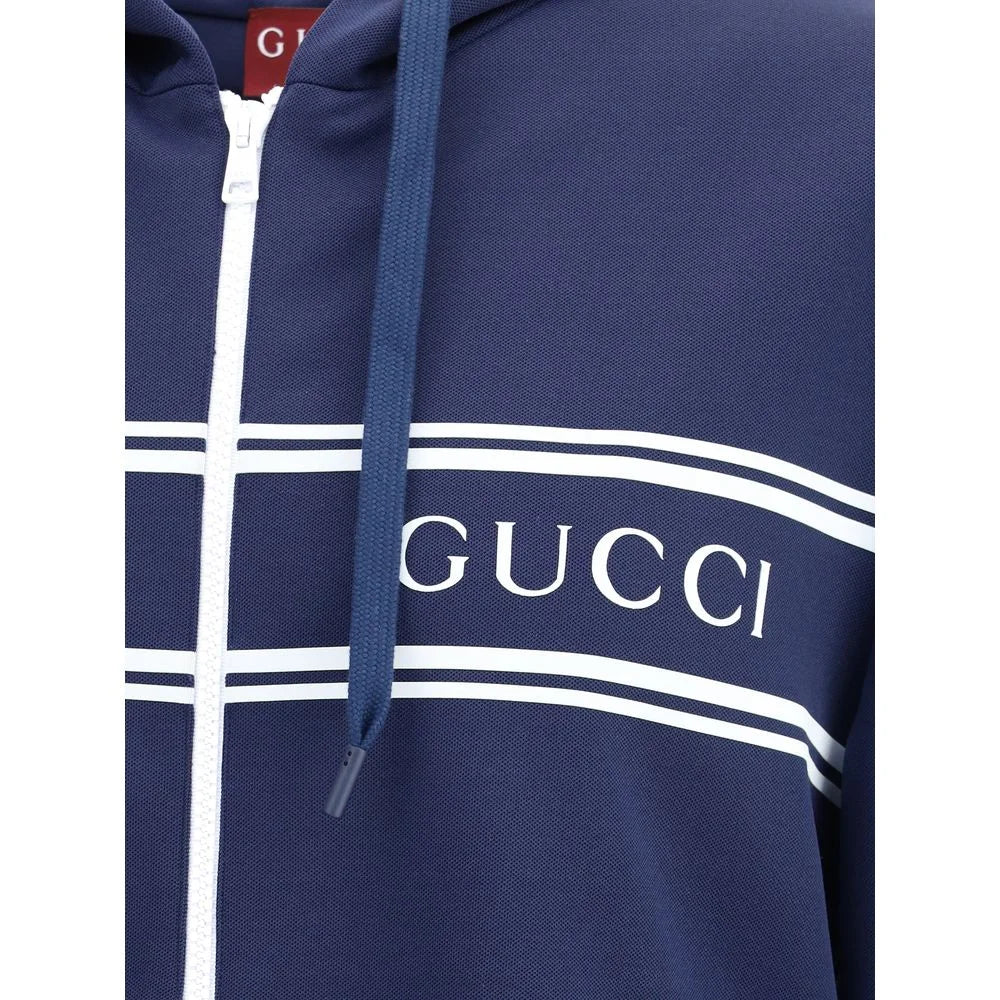 Gucci Jersey Hoodie - S - Hoodies