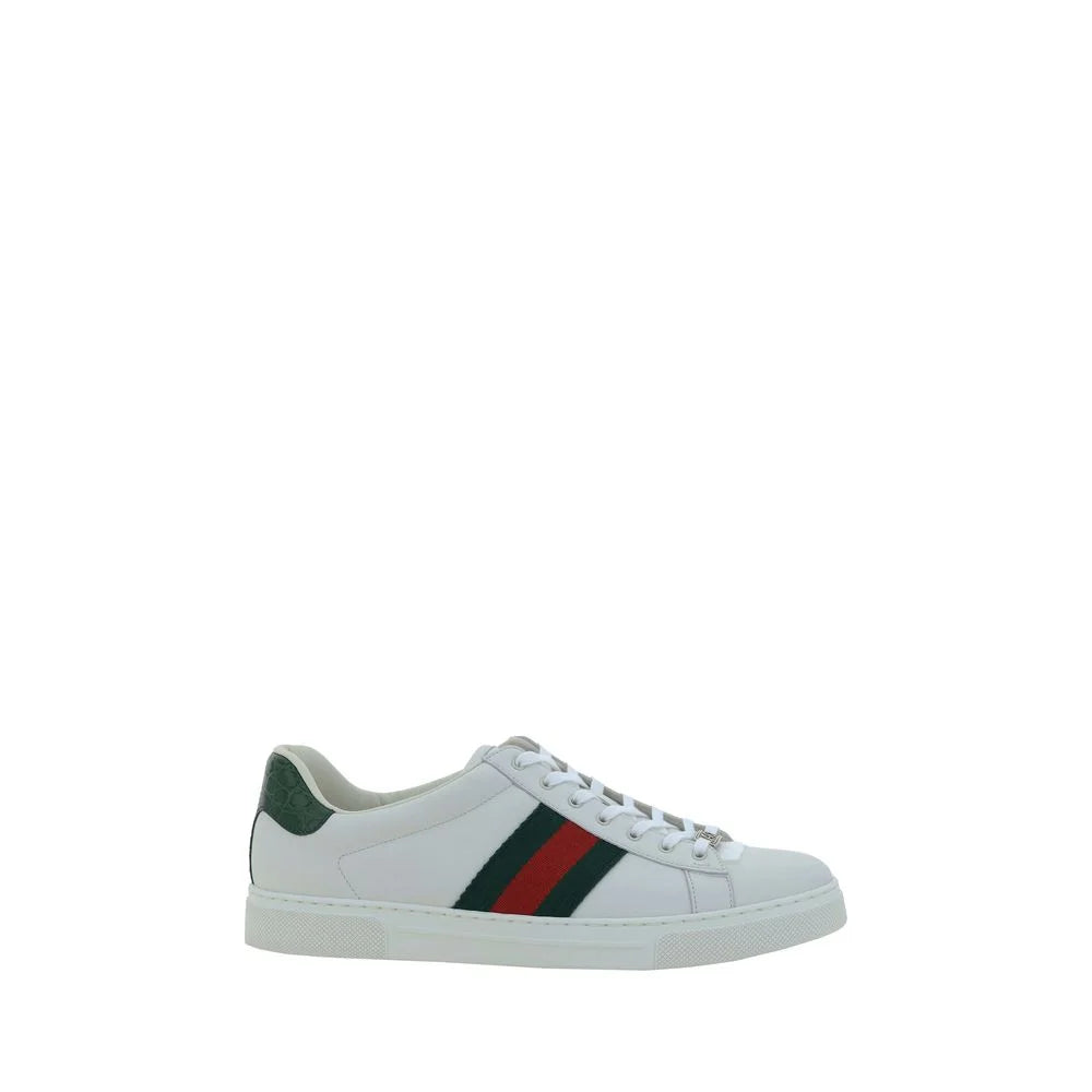 Gucci Leather Sneakers - Sneakers