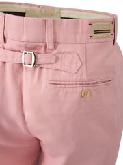 Gucci Light Pink Cotton Pants - Trousers