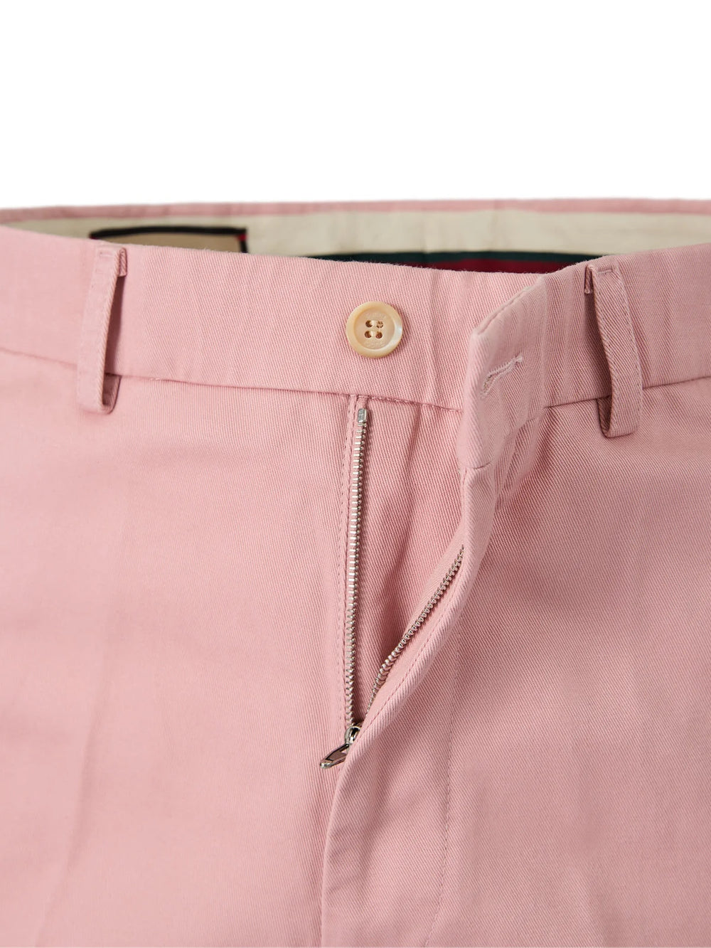 Gucci Light Pink Cotton Pants - Trousers