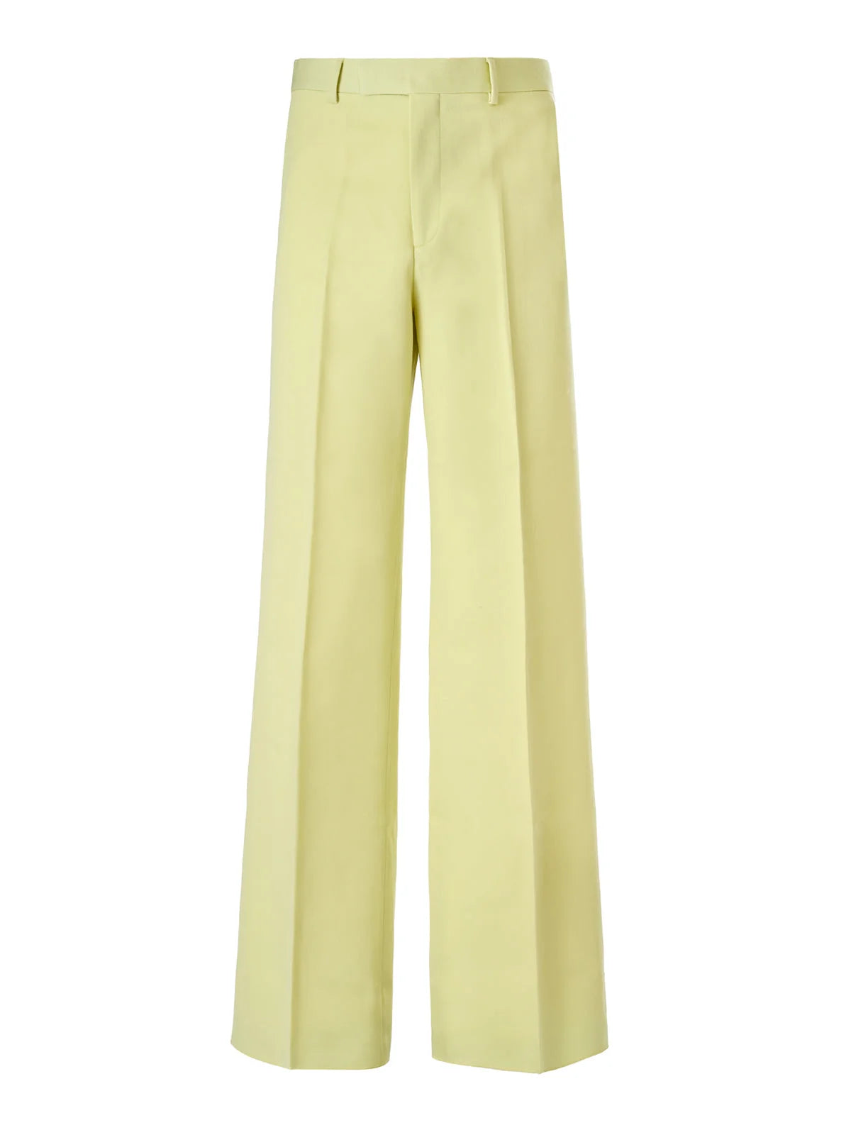 Gucci Lime Yellow Polyester Pants - Trousers