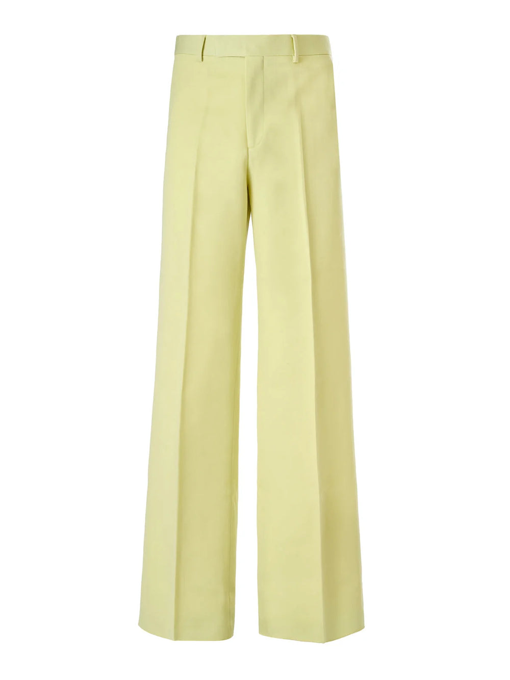 Gucci Lime Yellow Polyester Pants - Trousers