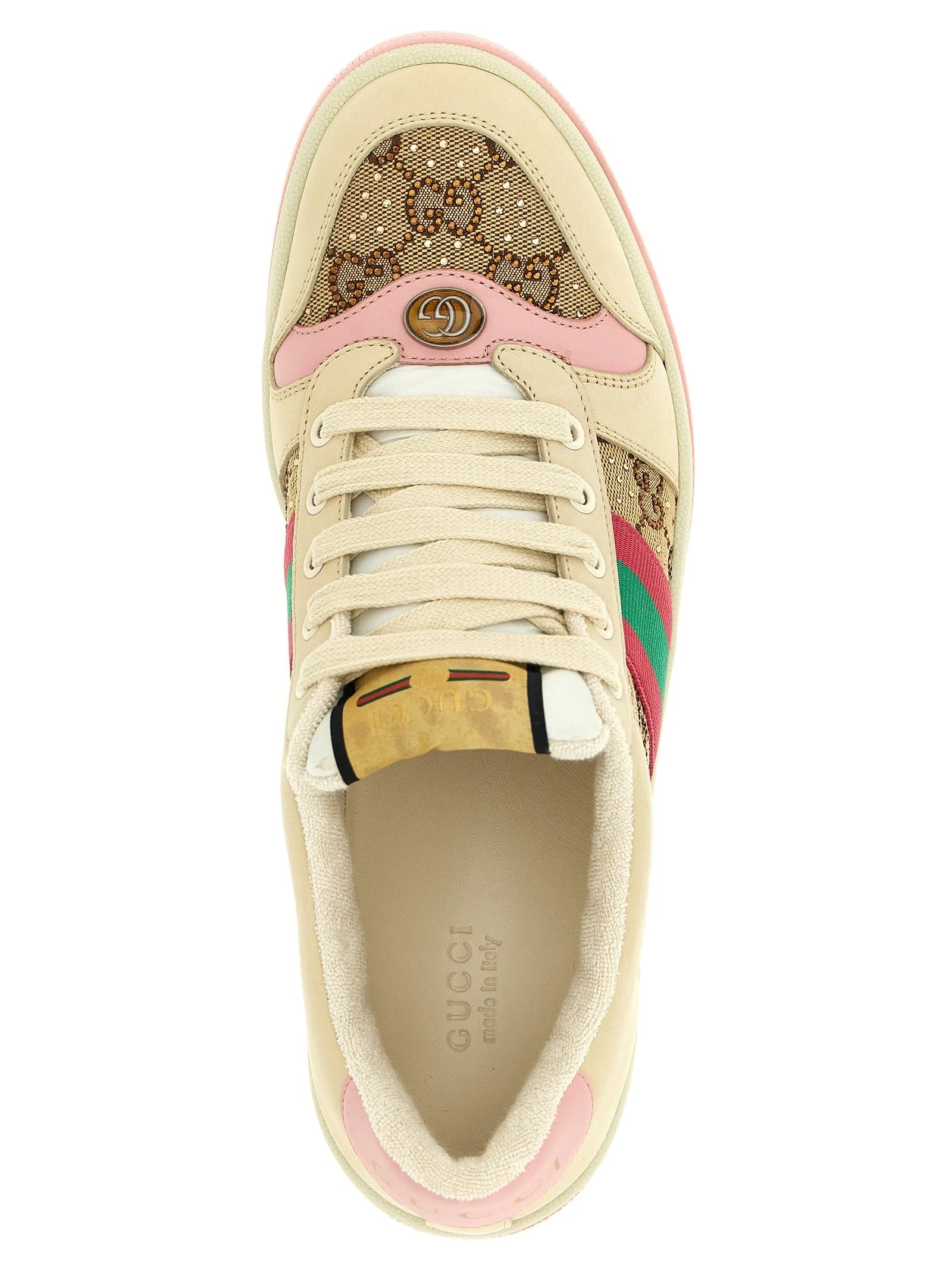 Gucci Multicolor Calfskin Low Top Sneakers