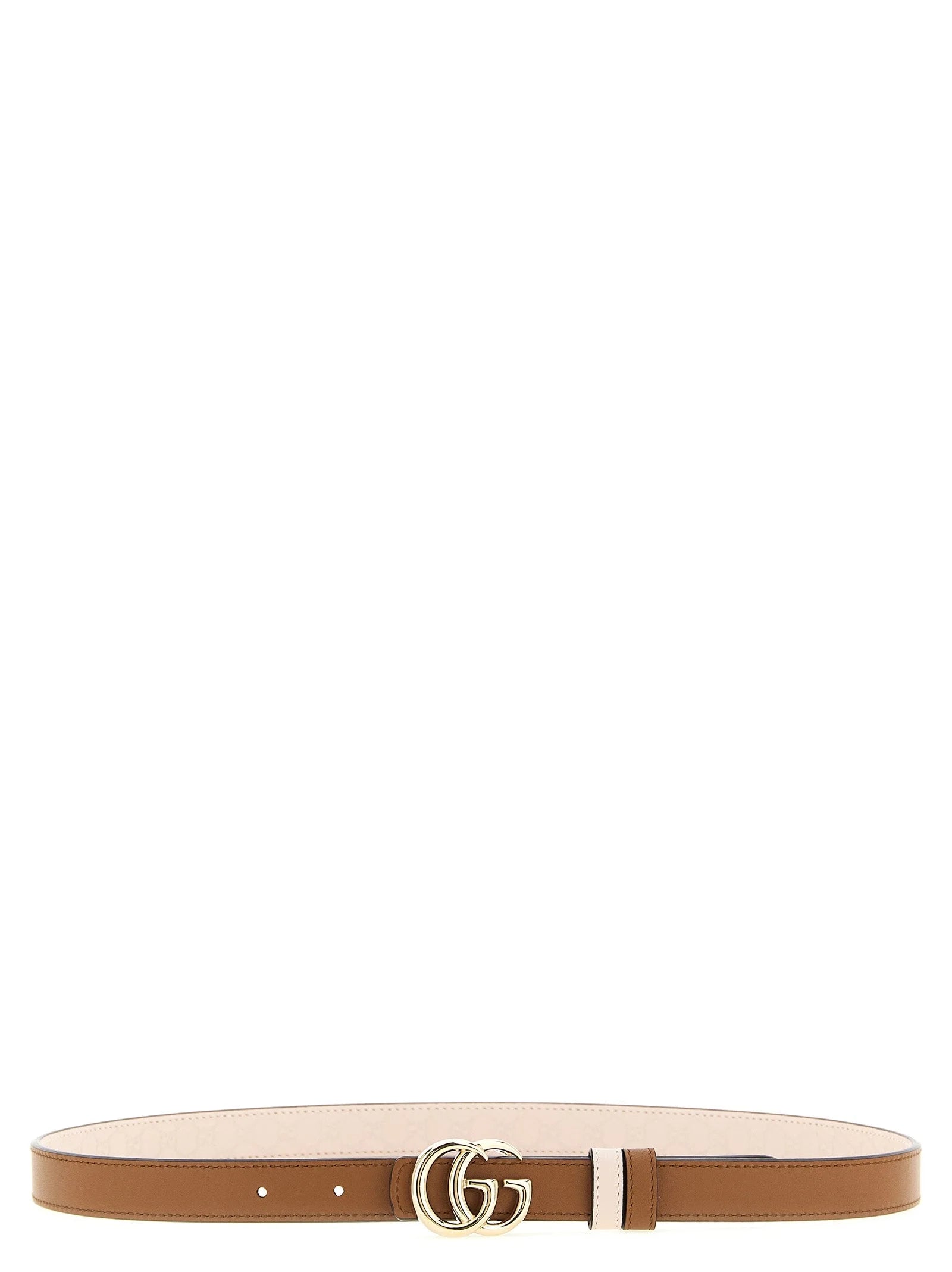 Gucci Multicolor Calfskin Thin Belt - 85 cm / 34 Inches