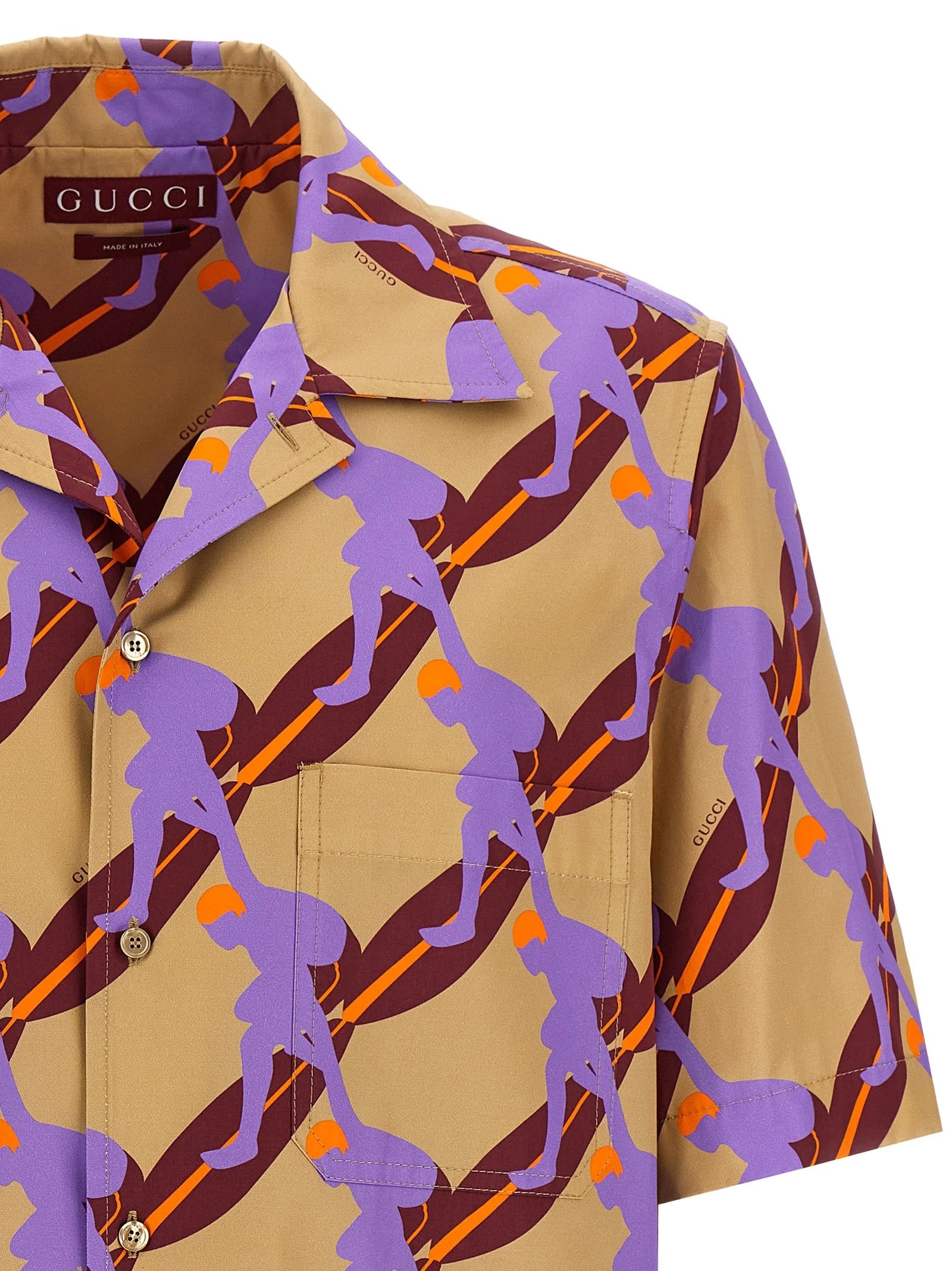 Gucci Multicolor Cotton Blouse - IT50 | L