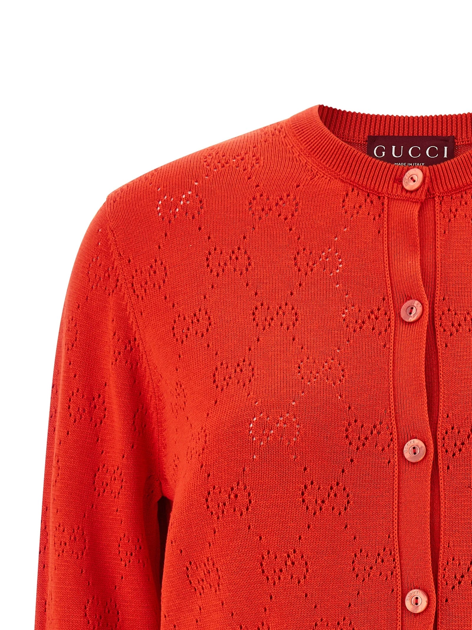 Gucci Multicolor Cotton Cardigan - S