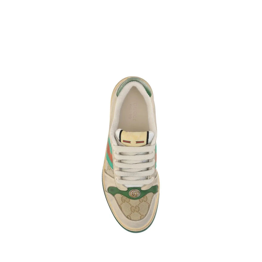 Gucci Multicolor Cotton Low Top Sneakers