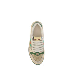 Gucci Multicolor Cotton Low Top Sneakers