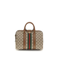 حقيبة يد Gucci متعددة الألوان من القماش