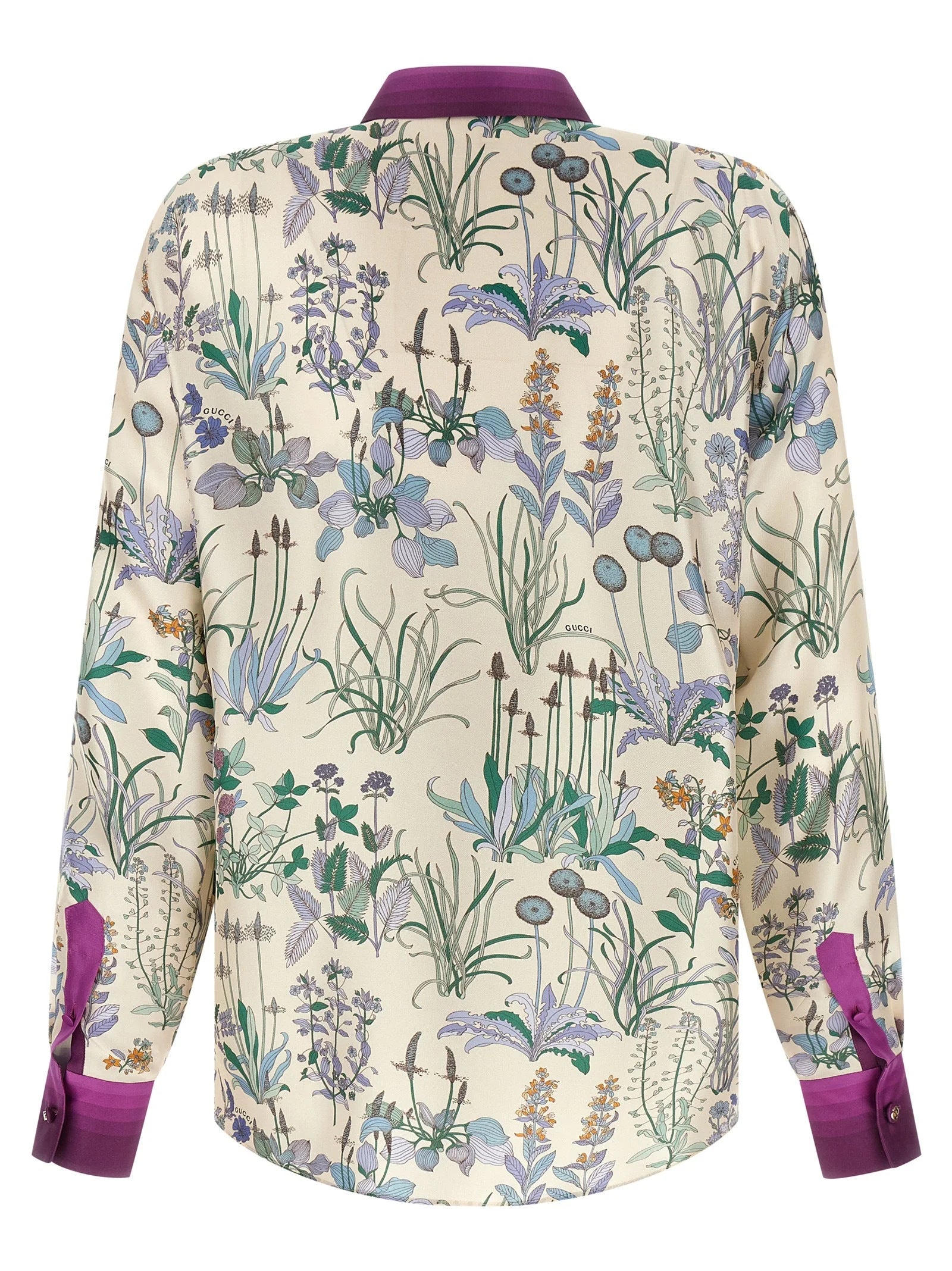 Gucci Multicolor Silk Blouse