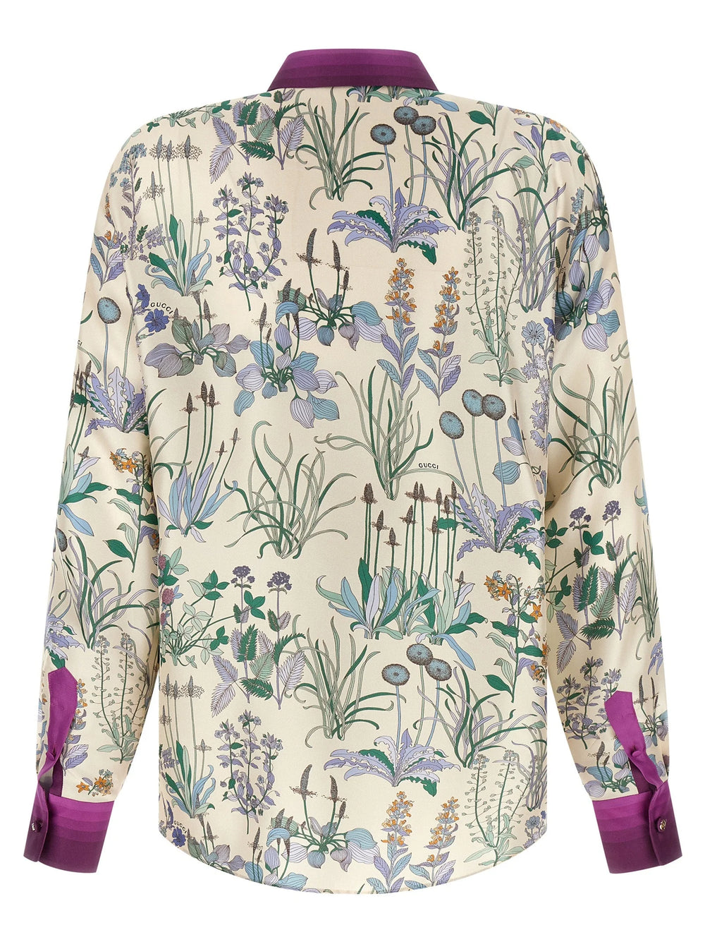 Gucci Multicolor Silk Blouse