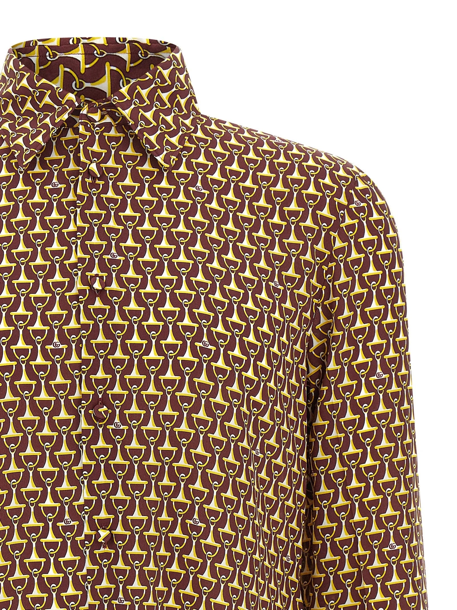 Gucci Multicolor Silk Blouse - IT50 | L