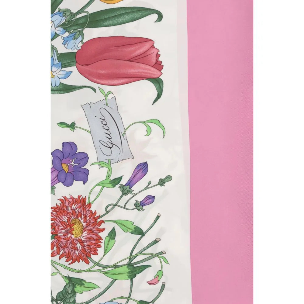 Gucci Multicolor Silk Scarf