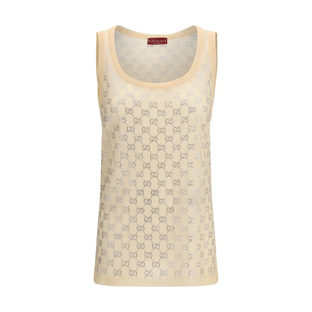Gucci Többszínű selyem tank top - XS