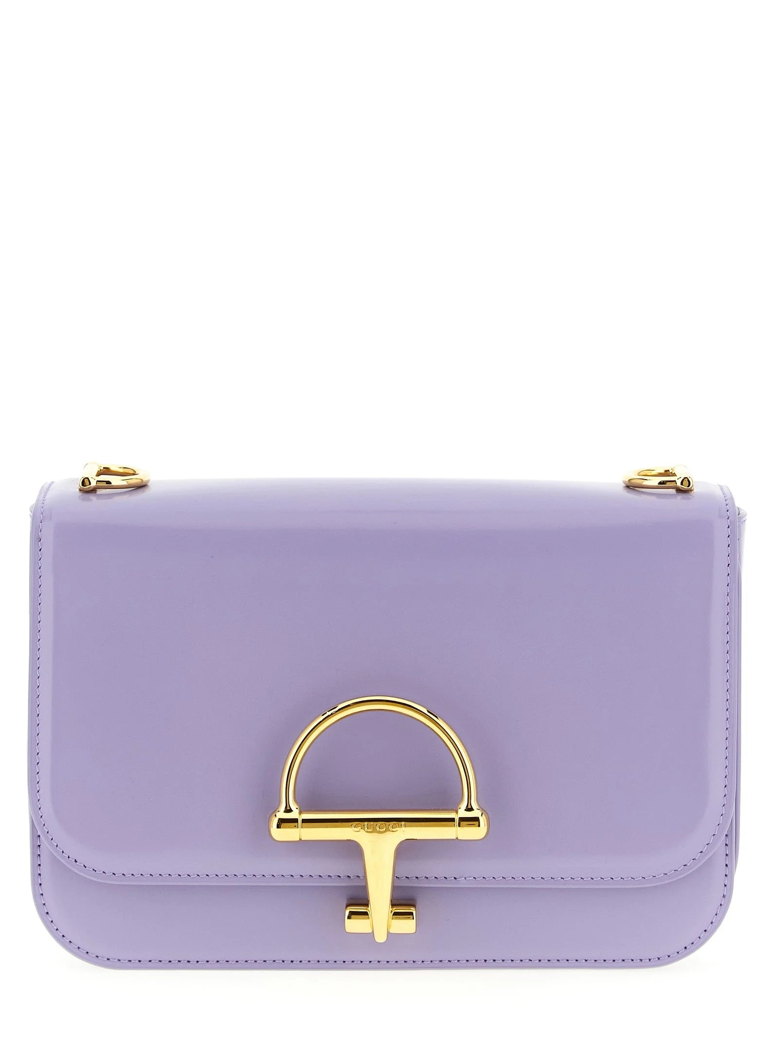 Gucci Purple Calfskin Shoulder Bag