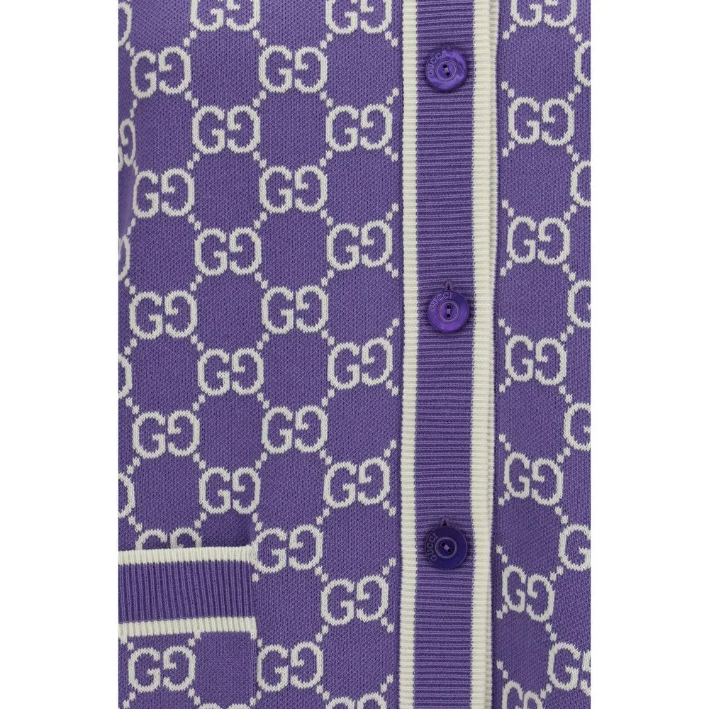 Gucci Fialová Bavlněná Svetřík - S