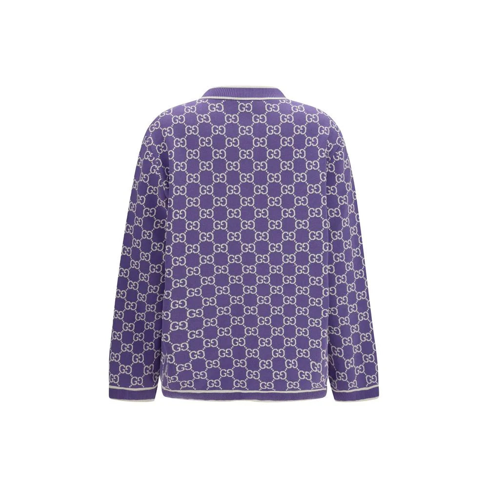 Gucci Fialová Bavlněná Svetřík - S