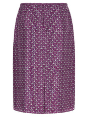 Gucci Purple Silk Midi Skirt - IT40