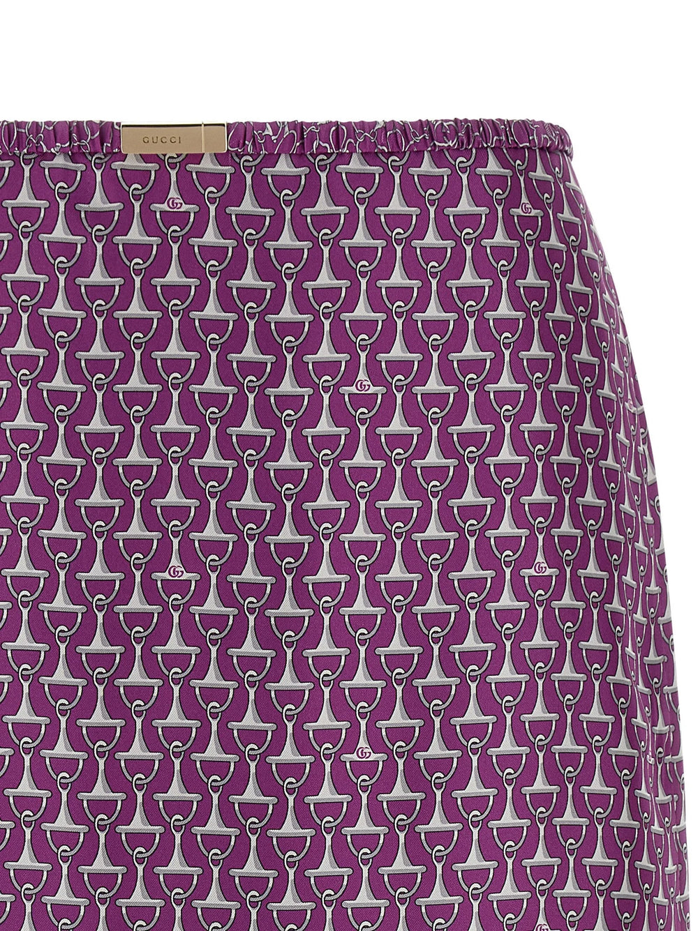 Gucci Purple Silk Midi Skirt - IT40