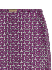 Gucci Purple Silk Midi Skirt - IT40