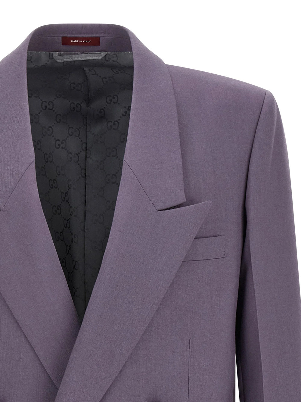 Gucci Purple Wool Blazer - XXL