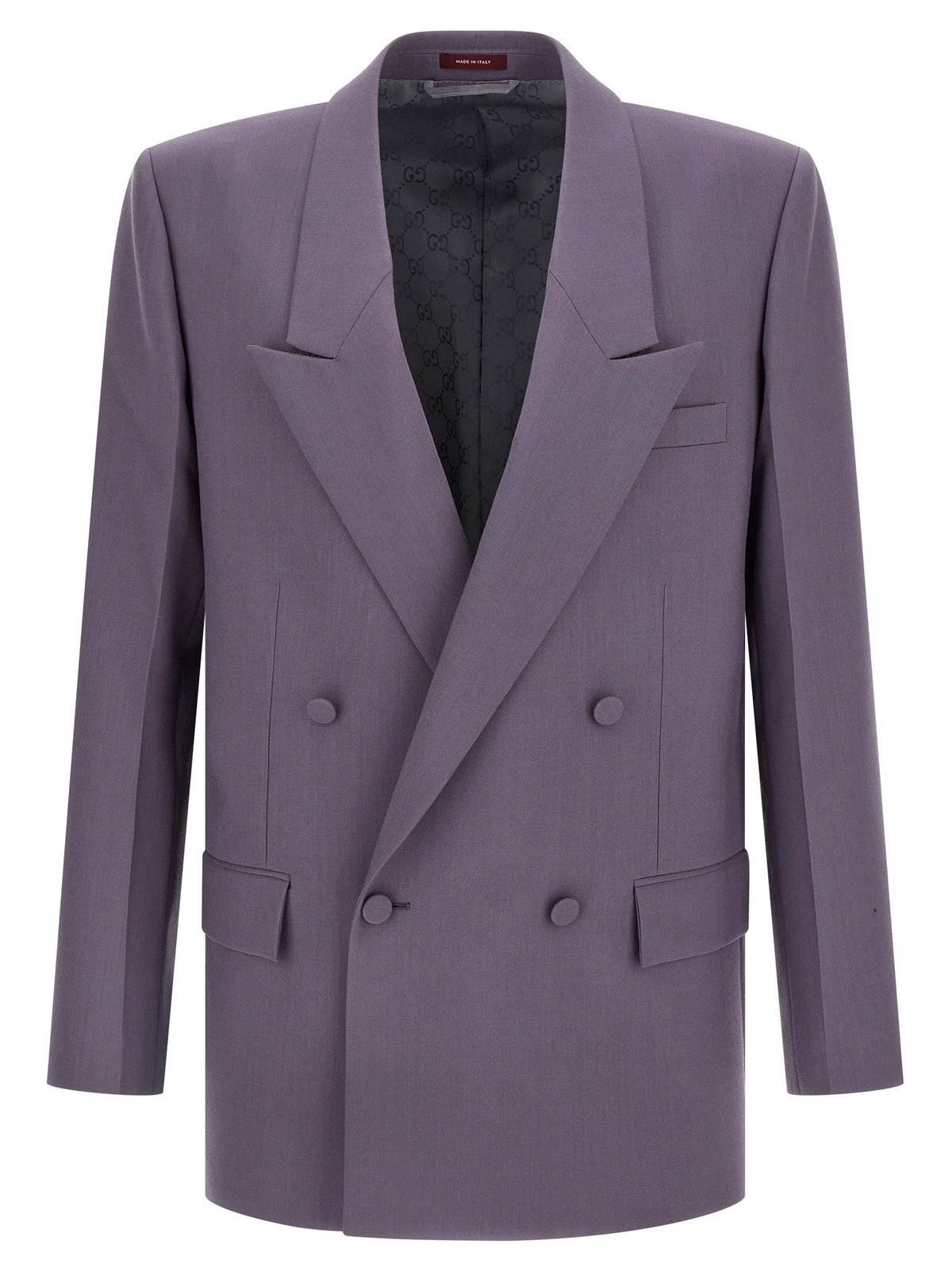 Gucci Purple Wool Blazer - XXL