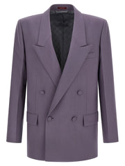 Gucci Purple Wool Blazer - XXL