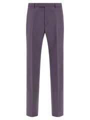 Gucci Purple Wool Dress Pants - XXL