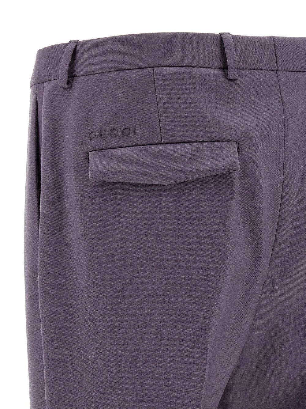 Gucci Purple Wool Dress Pants - XXL