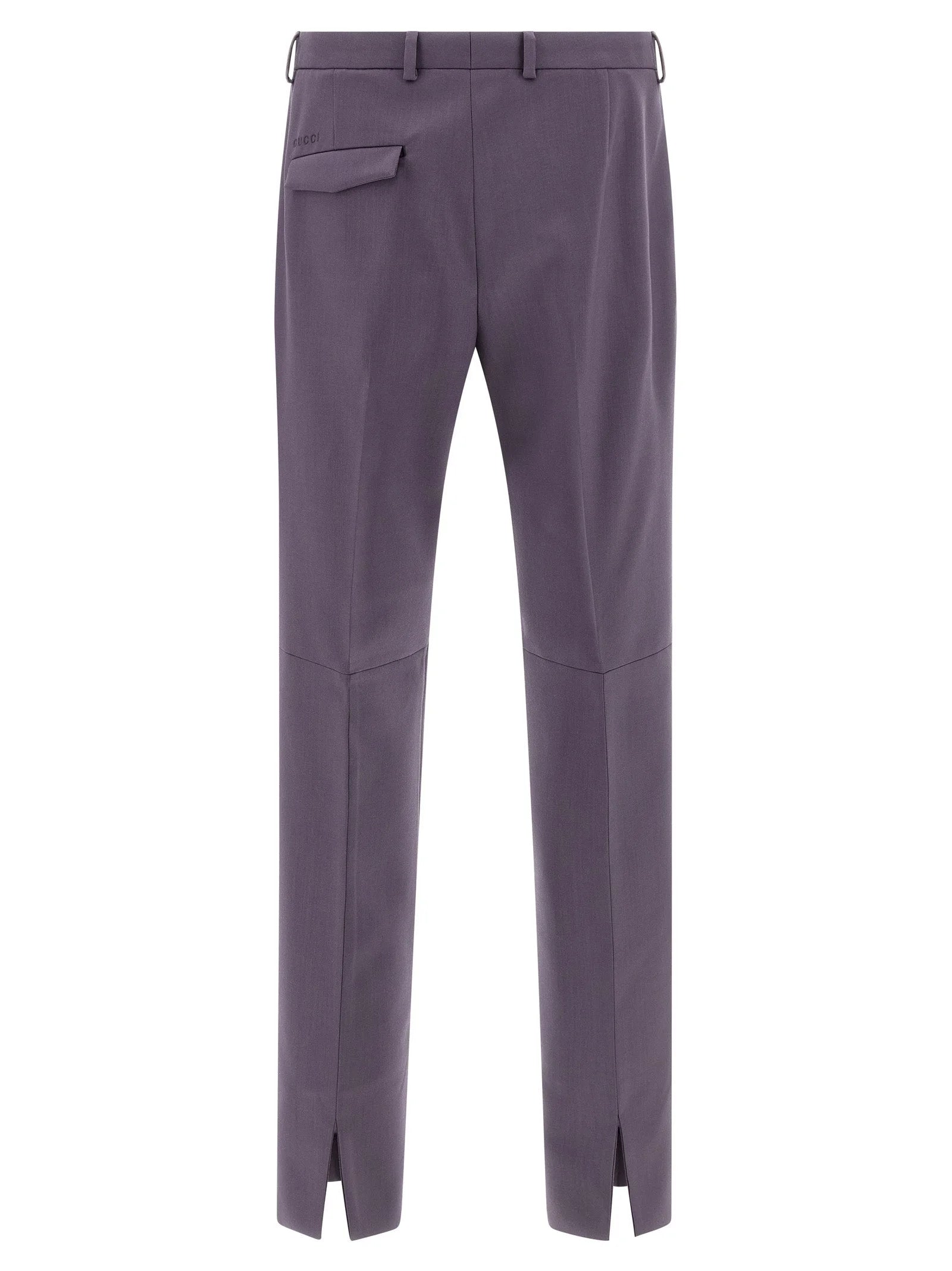 Gucci Purple Wool Dress Pants - XXL