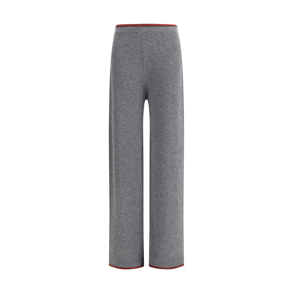 Gucci Ribbed Wool Trousers - Trousers