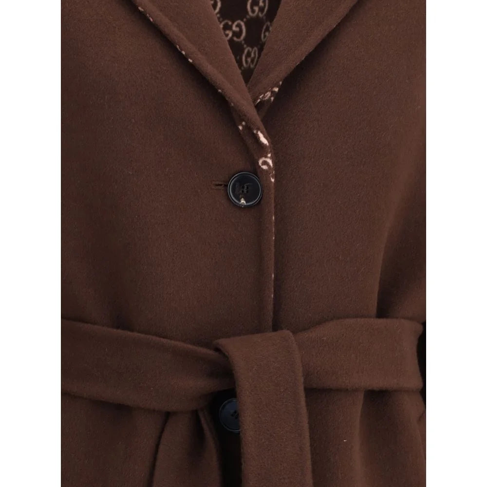 Gucci Silk and wool reversible Coat - IT40 | M
