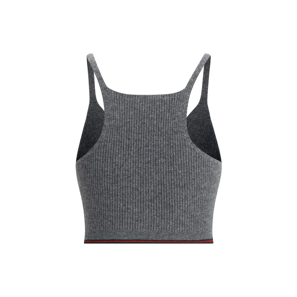 Gucci V-neck ribbed Top - Tank Tops