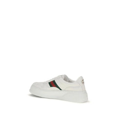 Gucci Białe sneakersy Bos Taurus z cielęcej skóry