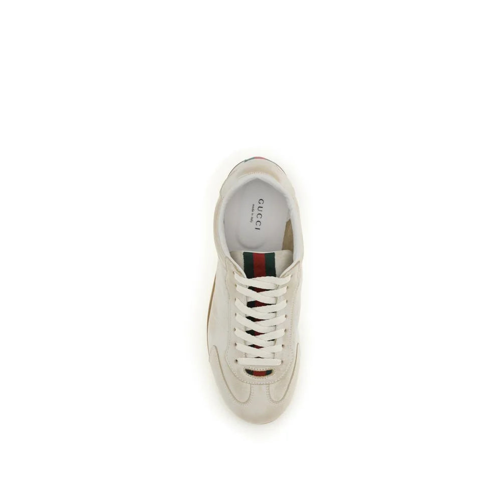 Gucci Vita Läder Bos Taurus Låga Sneakers - Sneakers
