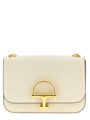 Gucci White Calfskin Shoulder Bag