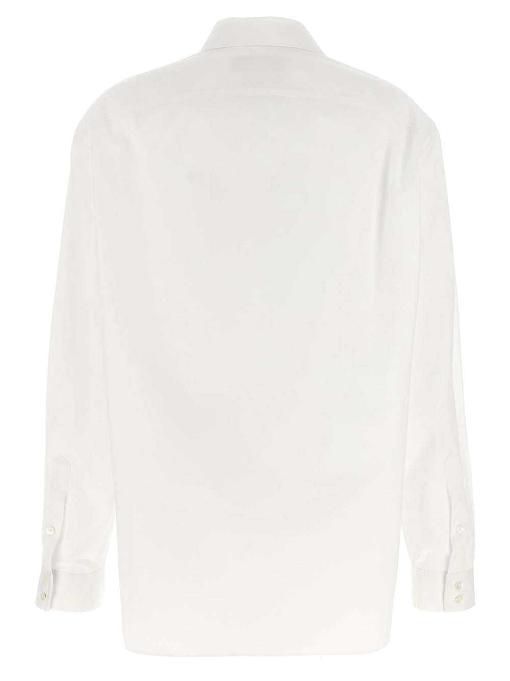 Gucci White Cotton Blouse - IT40