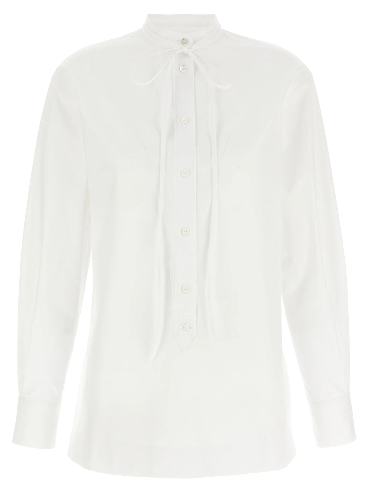 Gucci White Cotton Blouse - IT40