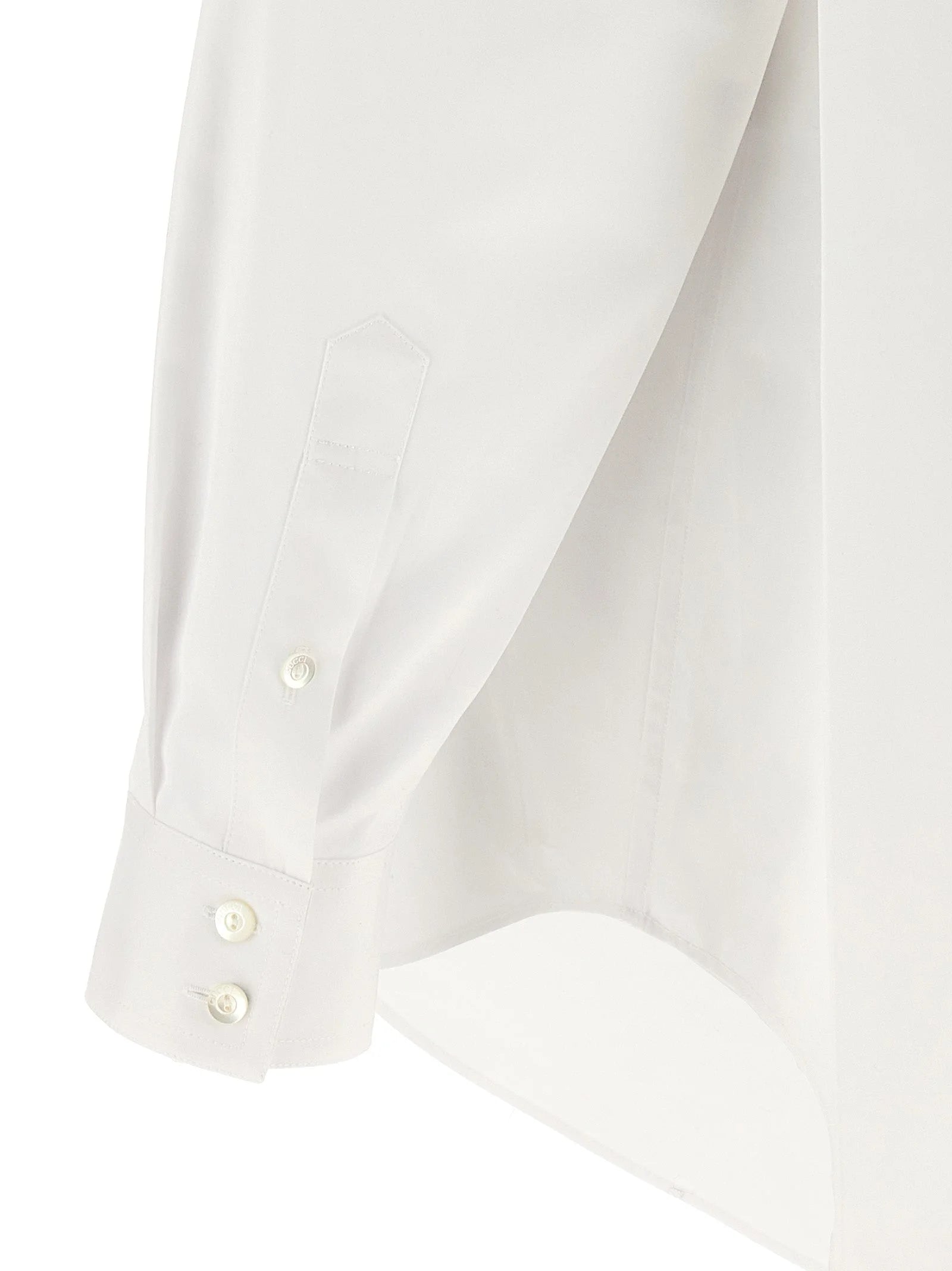 Gucci White Cotton Blouse - IT40