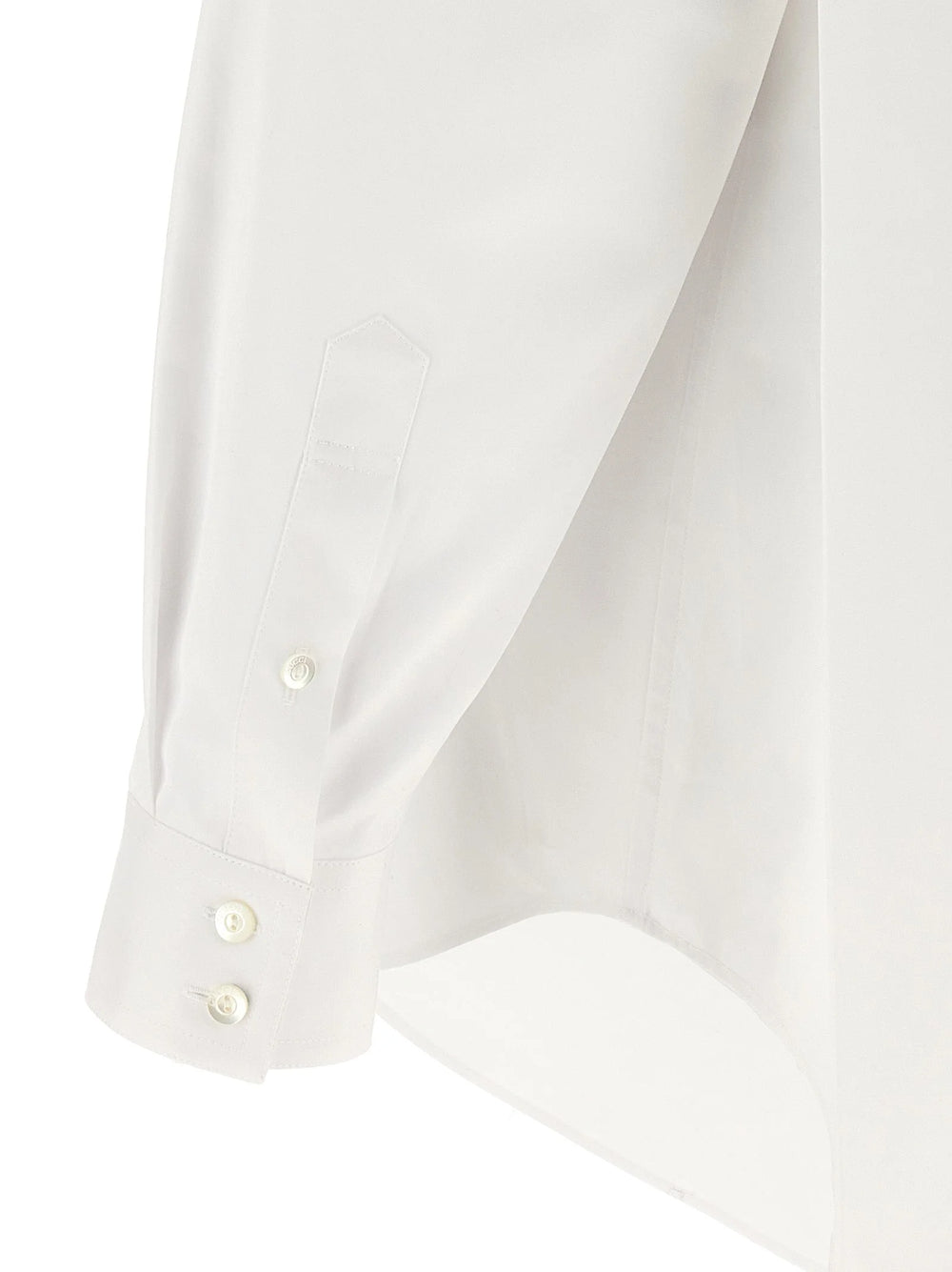 Gucci White Cotton Blouse - IT40