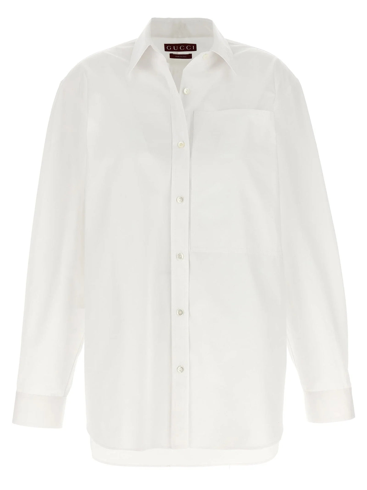Gucci White Cotton Blouse - IT40
