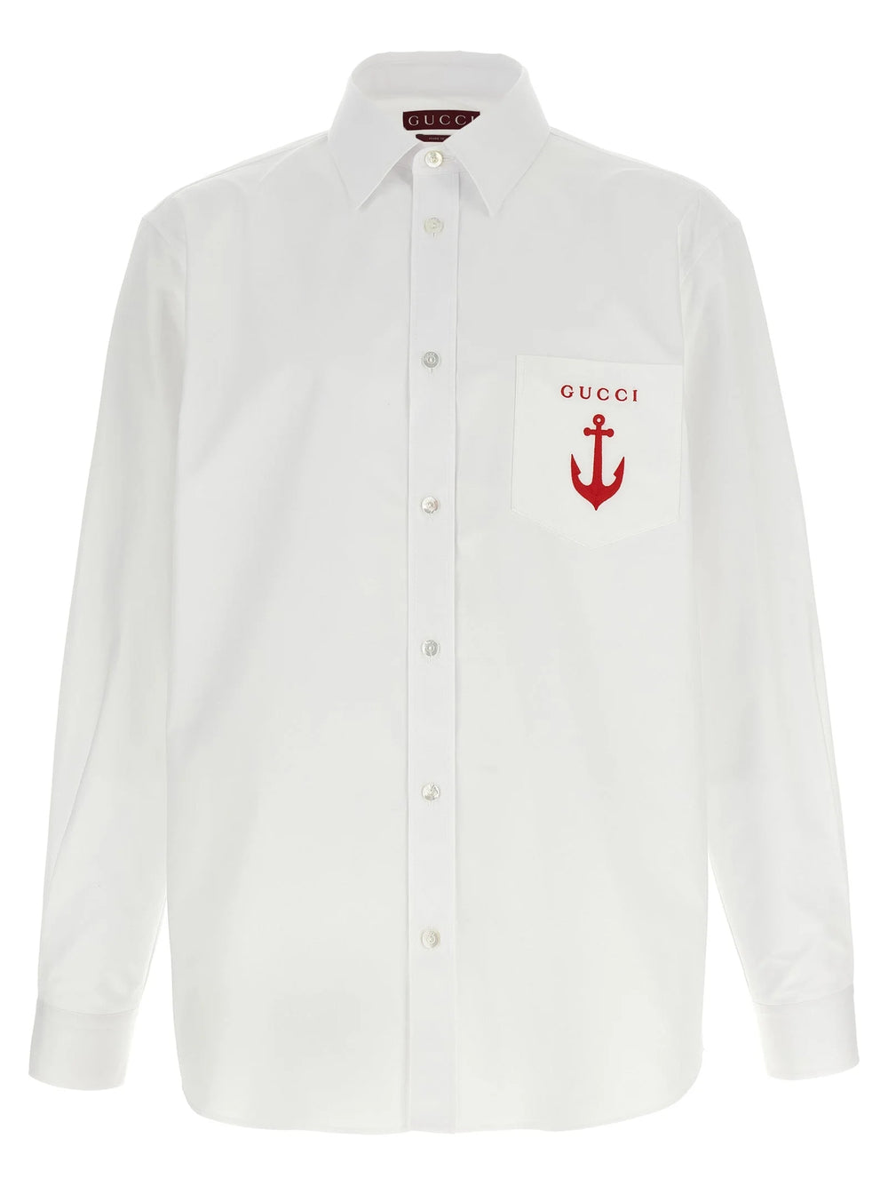 Gucci White Cotton Blouse - IT50 | L