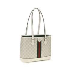 Gucci White Cotton Handbag