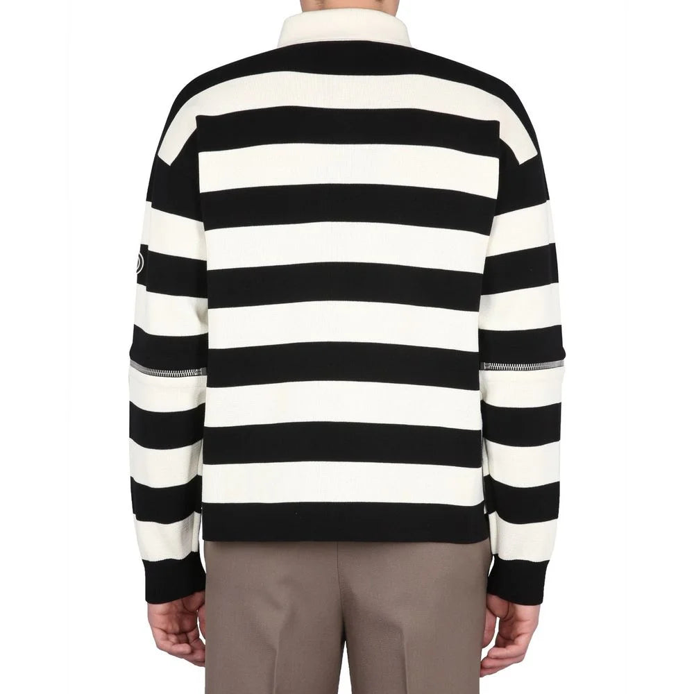 Gucci White Cotton Polo Shirt - M