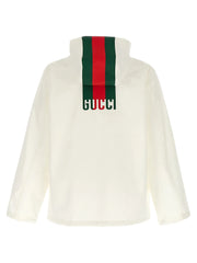 Gucci White Cotton Shell Jacket - IT52 | XL